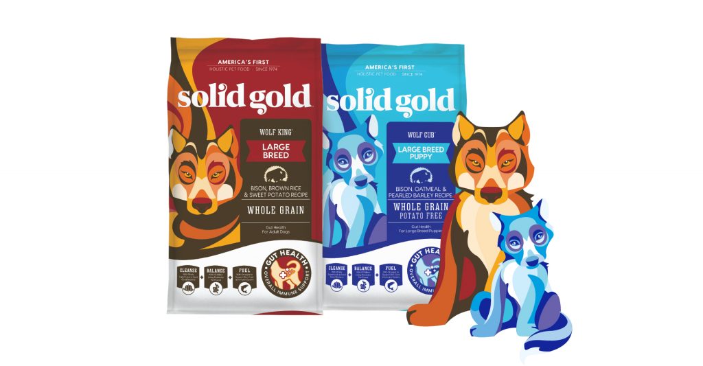 Solid gold wolf cub puppy shops food