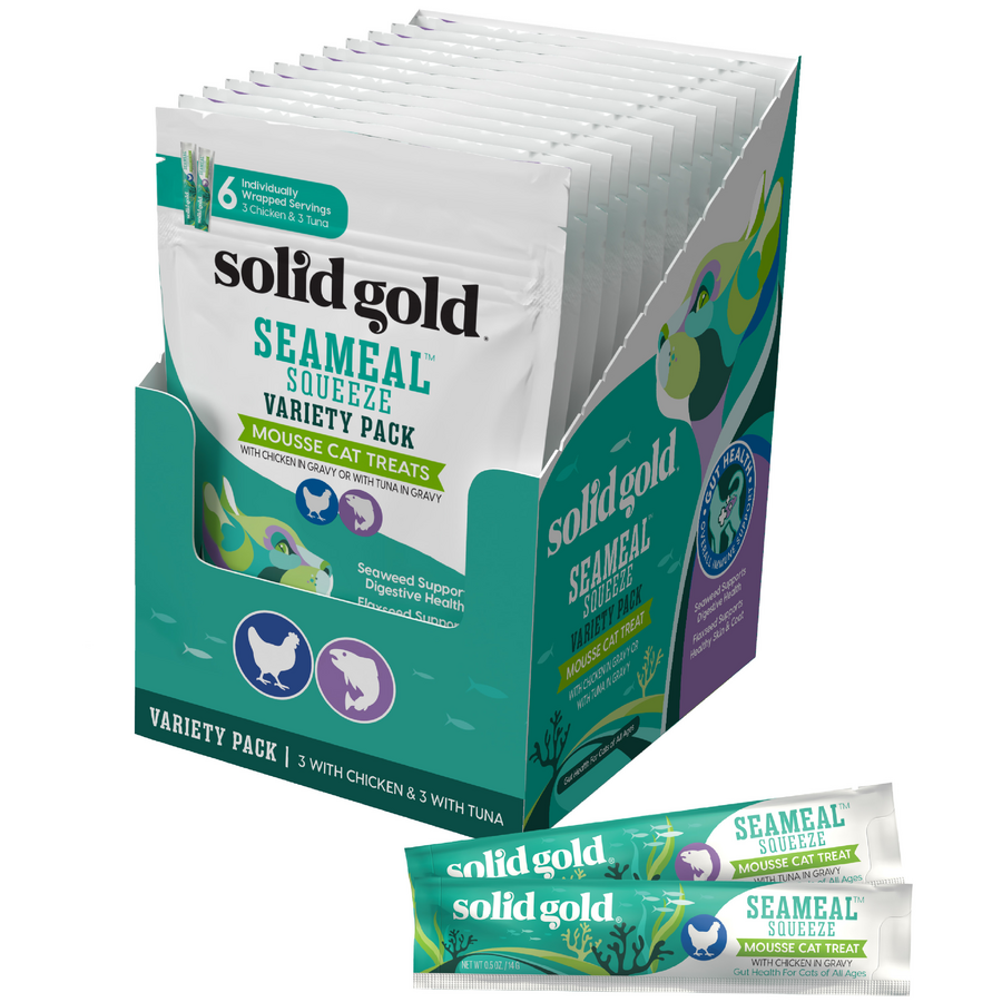 SeaMeal™ Squeeze Mousse Treat Variety Pack for Cats