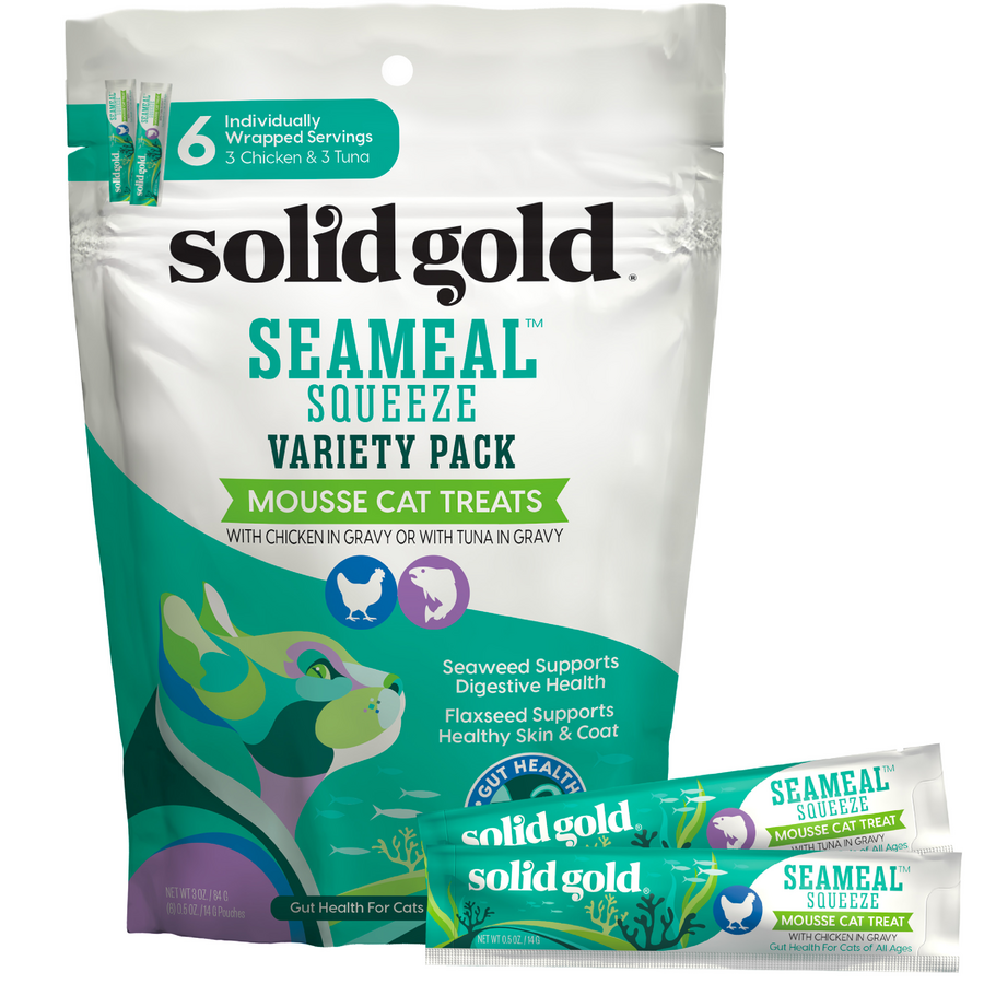 SeaMeal™ Squeeze Mousse Treat Variety Pack for Cats