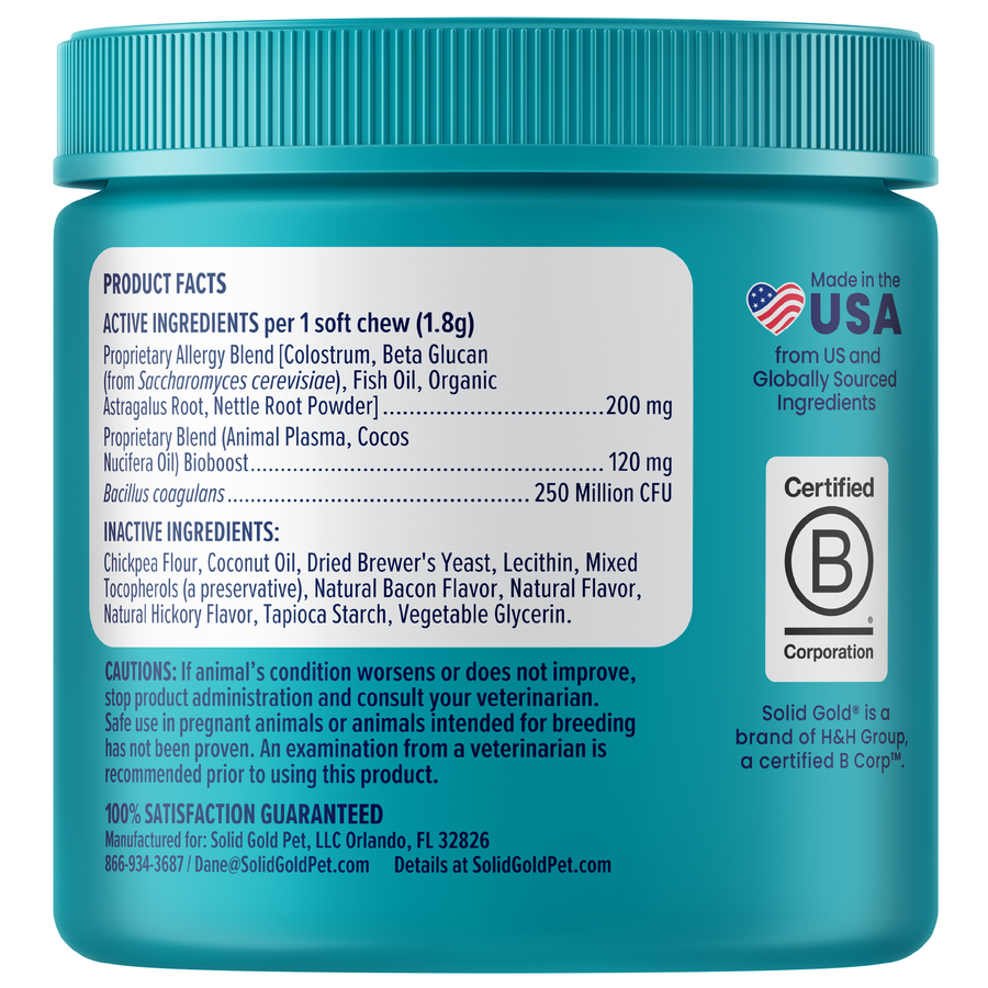 Allergy Support Chews for Dogs