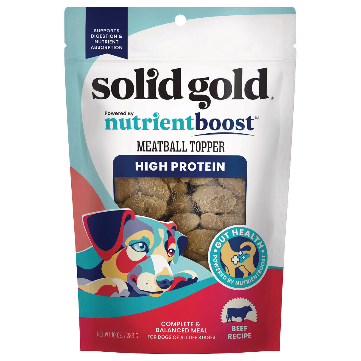 Nutrientboost™ Beef Meatball Topper for Dogs