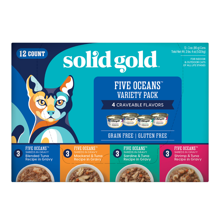 Five Oceans™ Wet Food Variety Pack for Cats