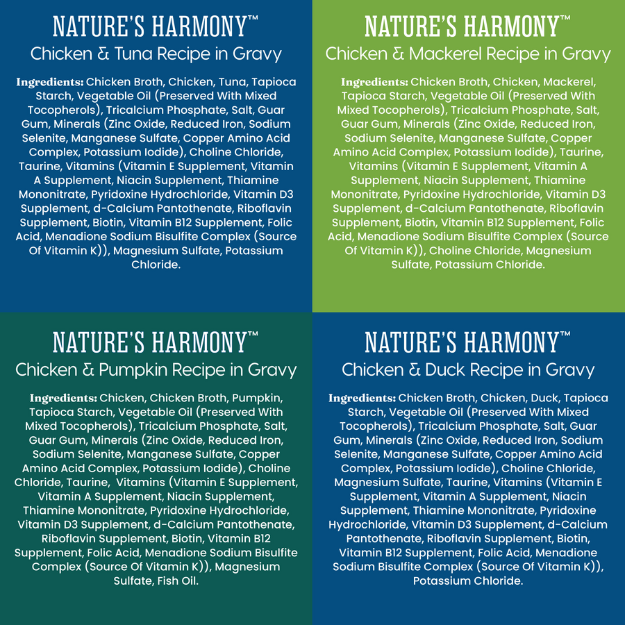 Nature's Harmony™ Wet Food Variety Pack for Cats