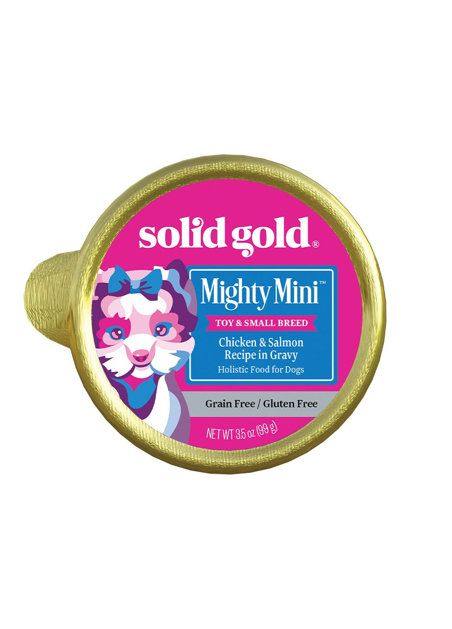 Mighty Mini™ Chicken & Salmon Wet Food for Toy & Small Dogs