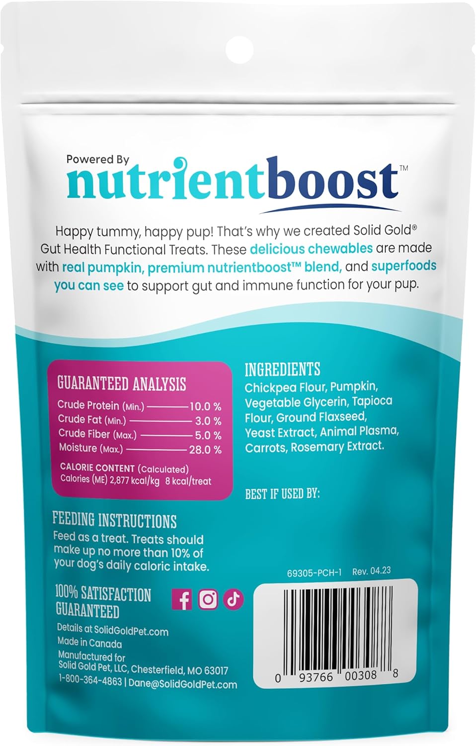 Nutrientboost™ Functional Gut Health Treats for Dogs