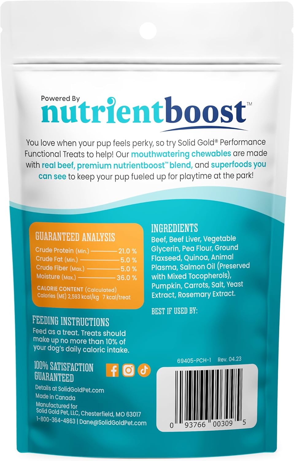 Nutrientboost™ Functional Performance Treats for Dogs