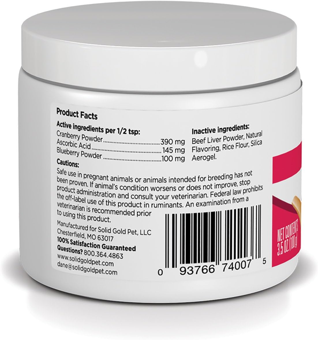 Berry Balance™ Urinary Tract Health Powder for Dogs & Cats