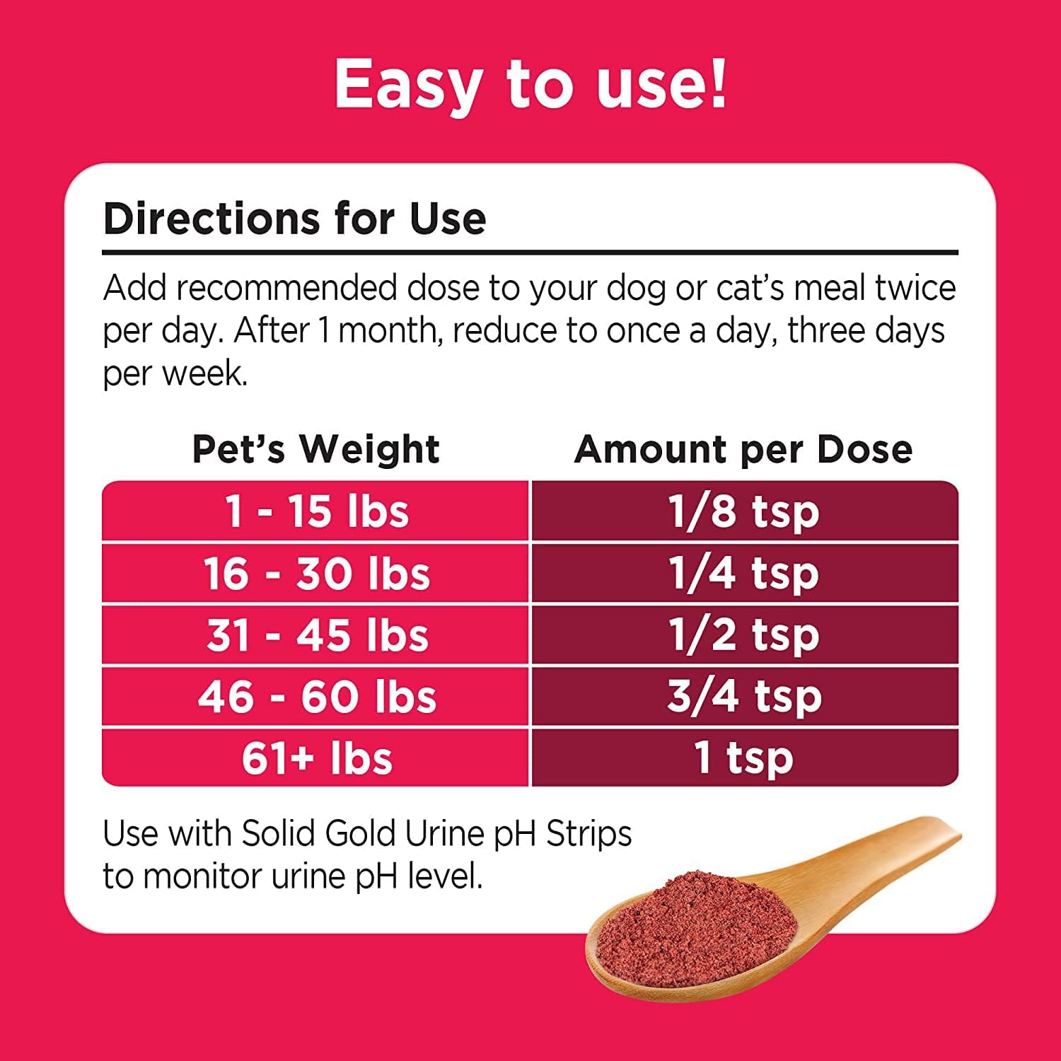 Berry Balance™ Urinary Tract Health Powder for Dogs & Cats