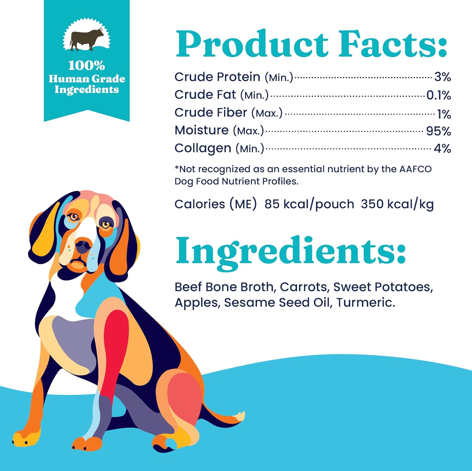 Bone Broth Beef Topper for Dogs