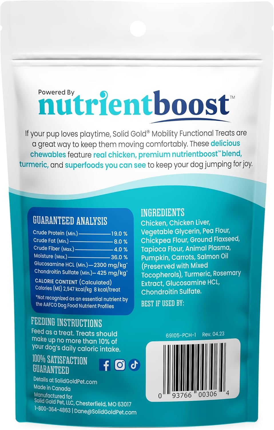 Nutrientboost™ Functional Mobility Treats for Dogs