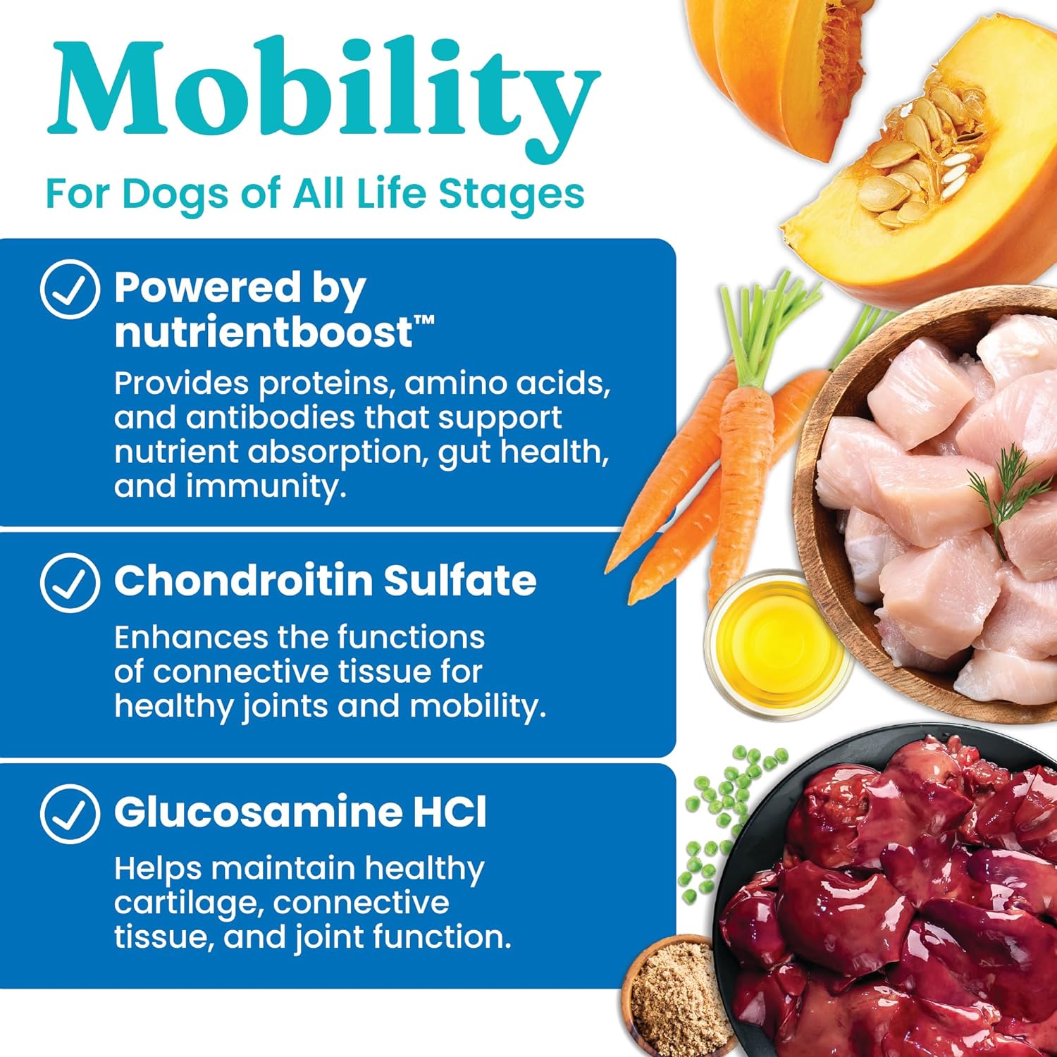 Nutrientboost™ Functional Mobility Treats for Dogs