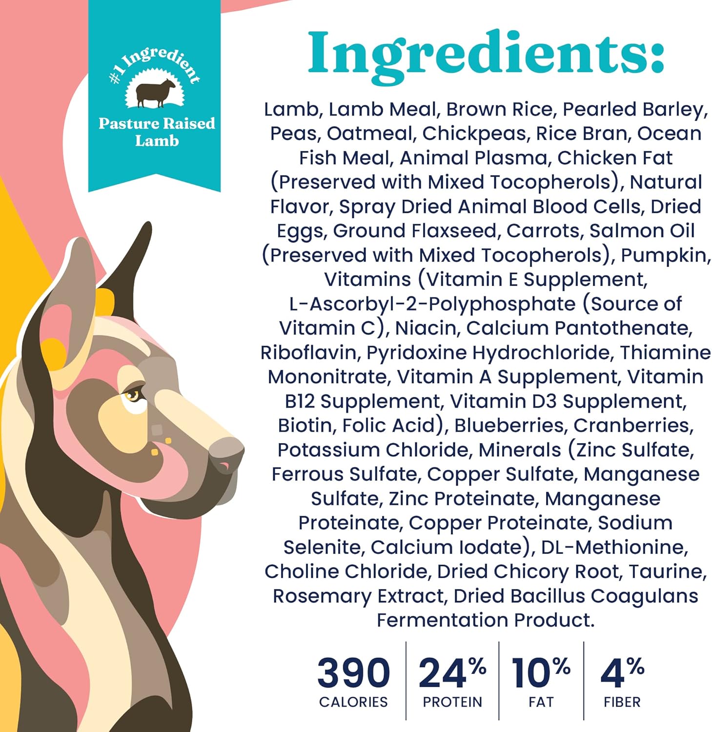 Nutrientboost™ Hund-N-Flocken™ Lamb Dry Food for Adult Dogs