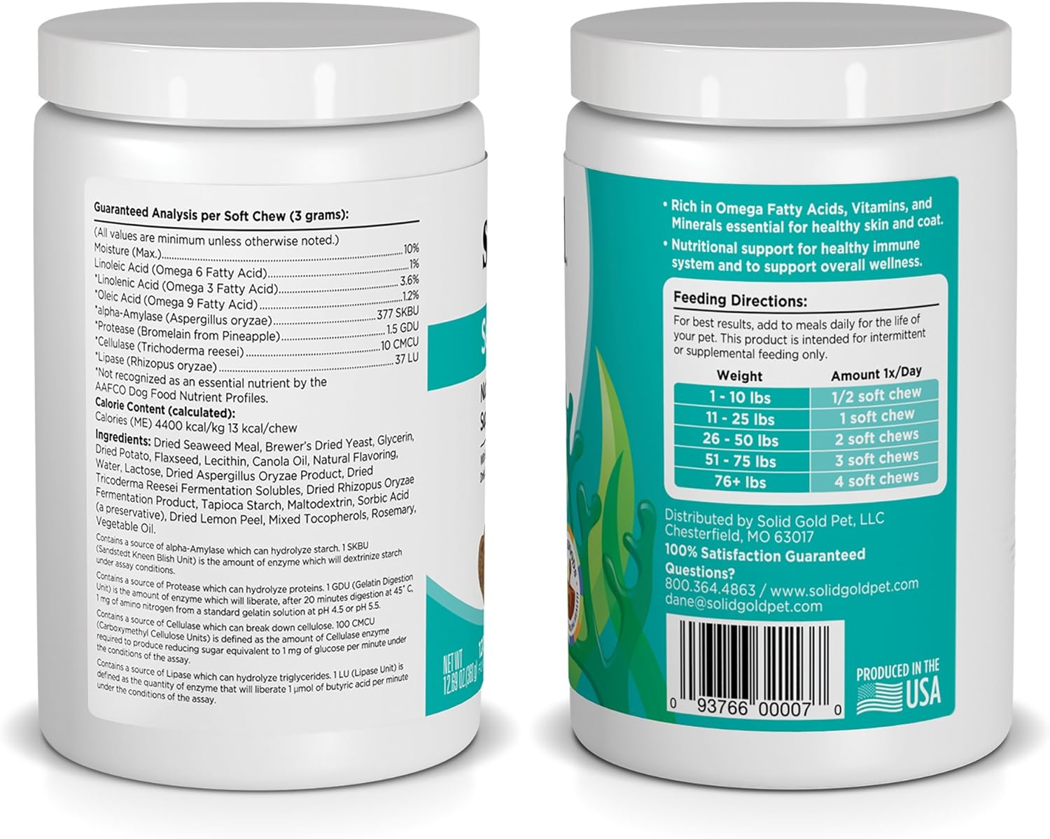 Nutrientboost™ SeaMeal™ Daily Wellness Supplement Chews for Dogs