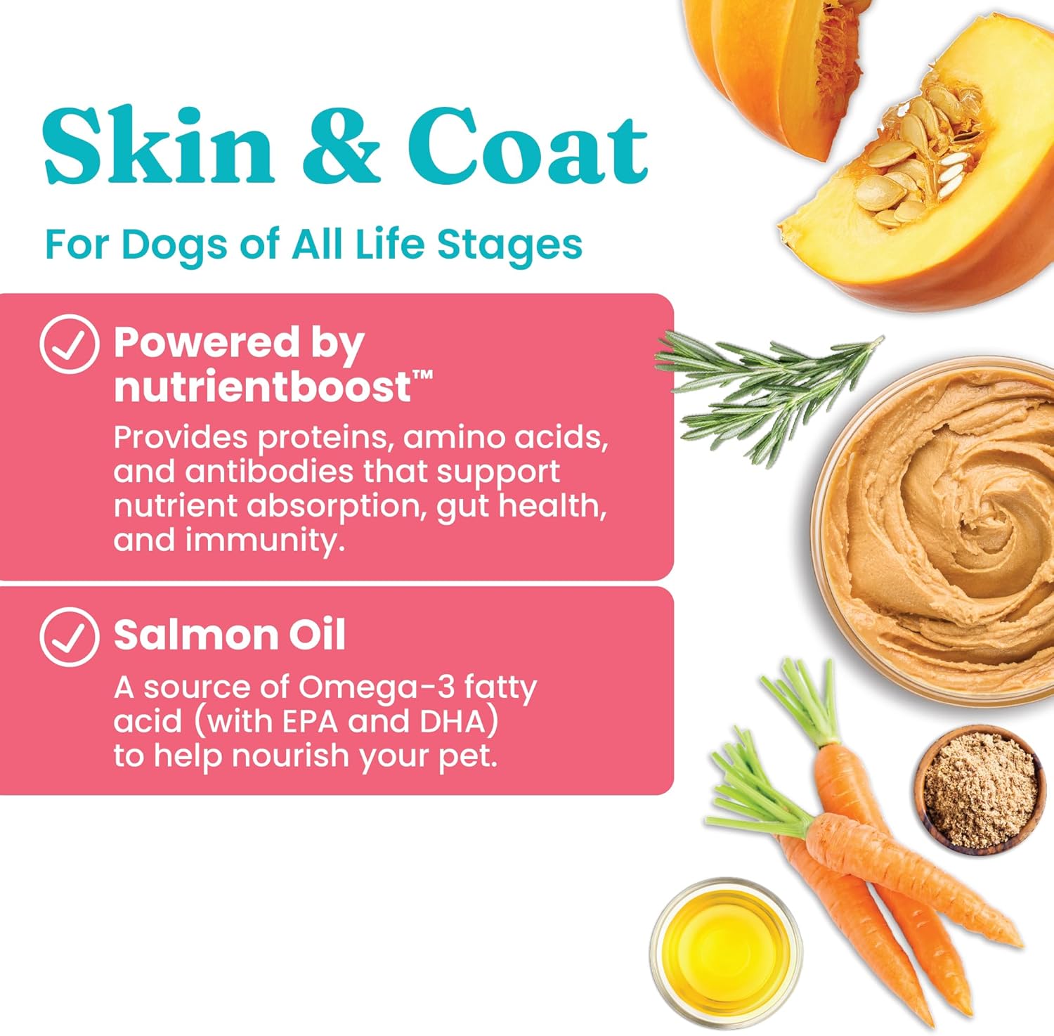Nutrientboost™ Functional Skin & Coat Treats for Dogs