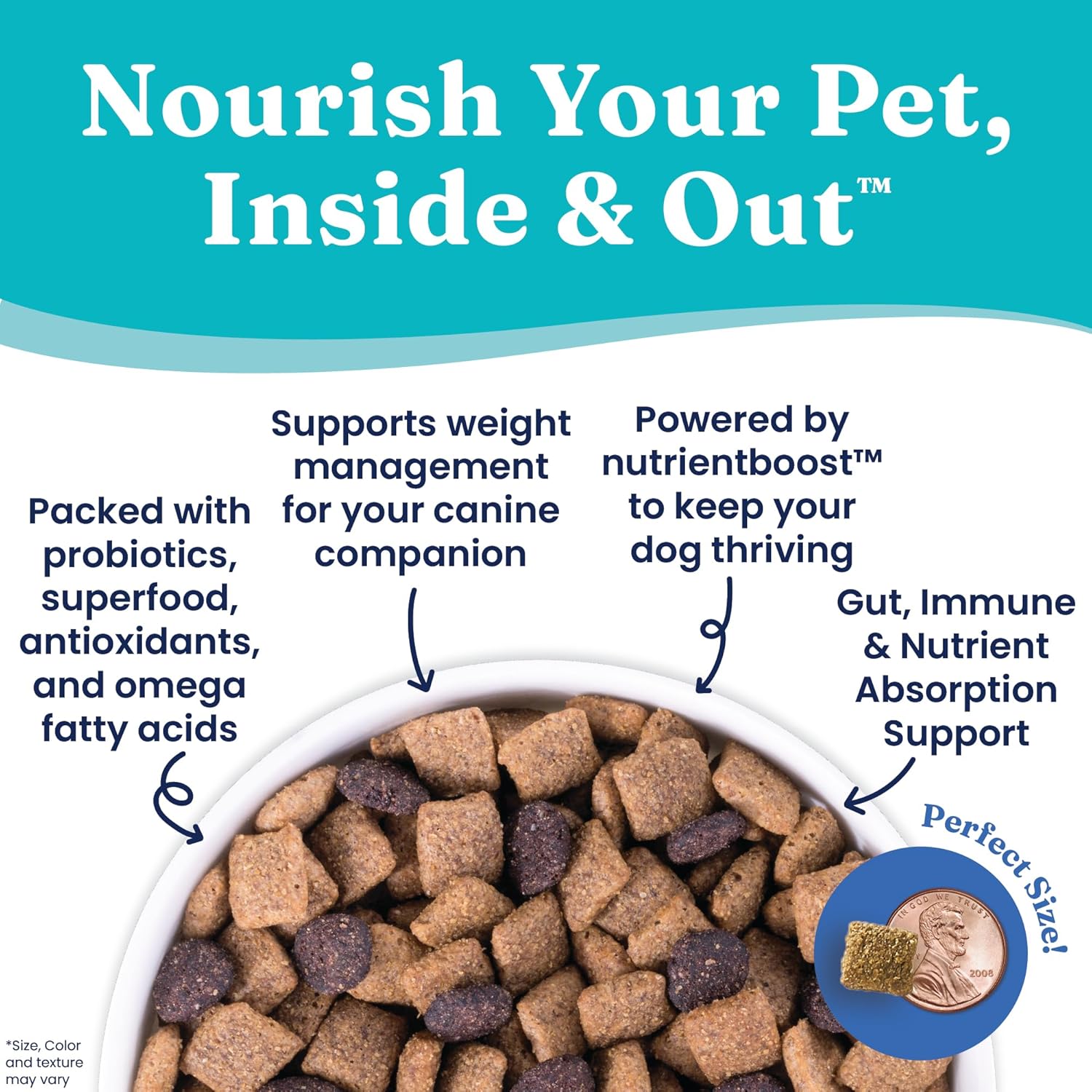Nutrientboost™ Fit and Fabulous™ Chicken Dry Food for Adult Dogs