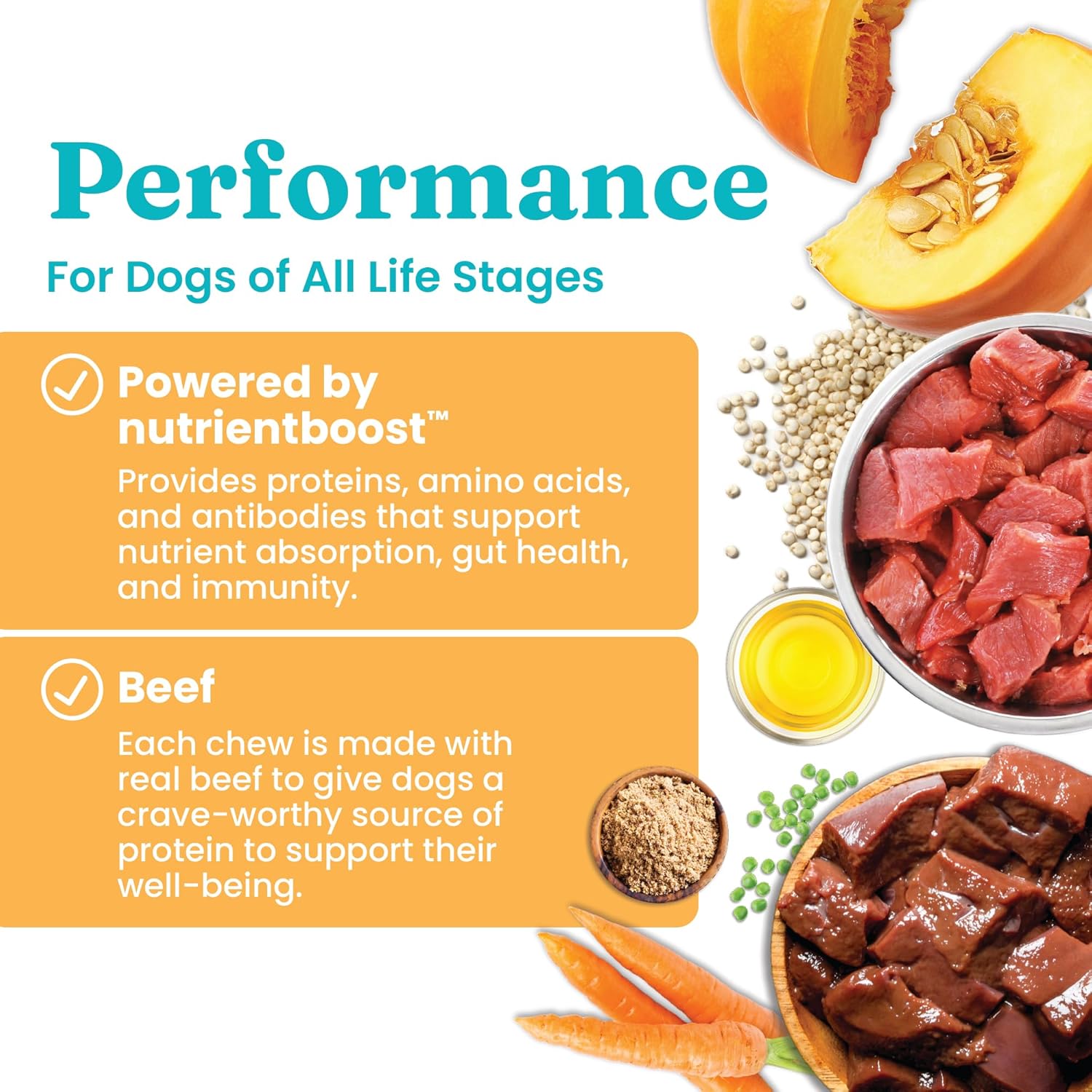 Nutrientboost™ Functional Performance Treats for Dogs