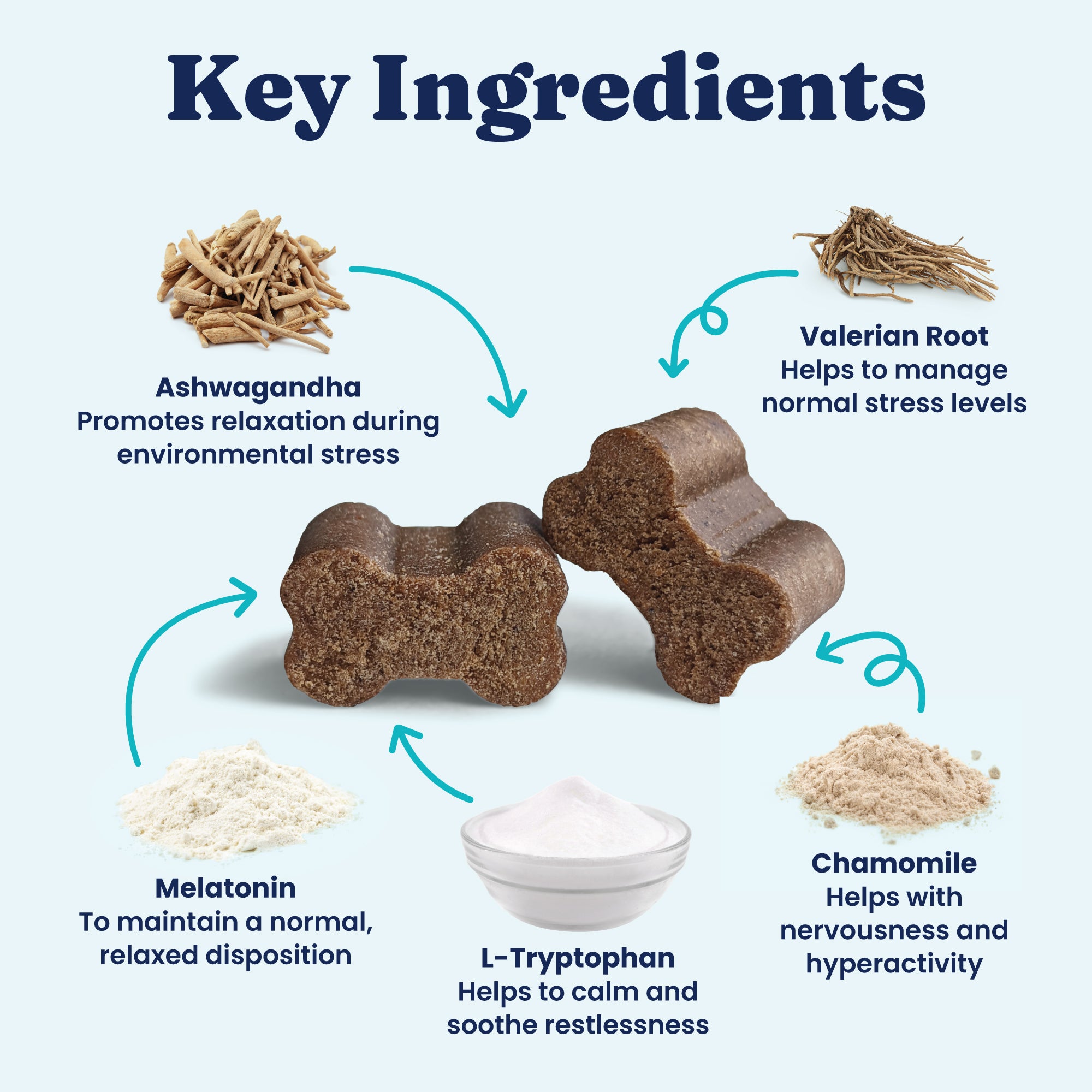 Keep Calm and Wag On™ Calming Bacon Chews for Dogs