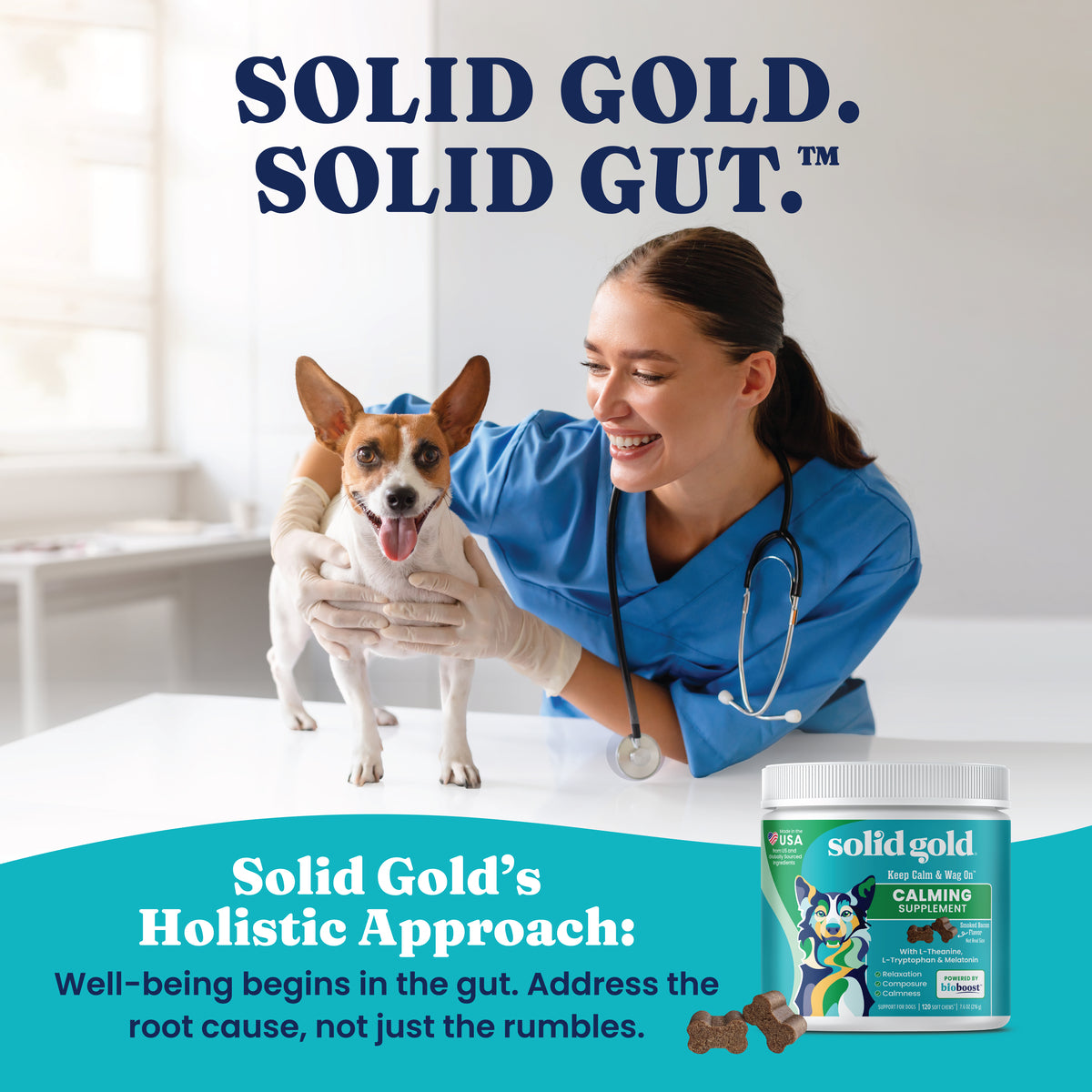Keep Calm and Wag On™ Calming Bacon Chews for Dogs