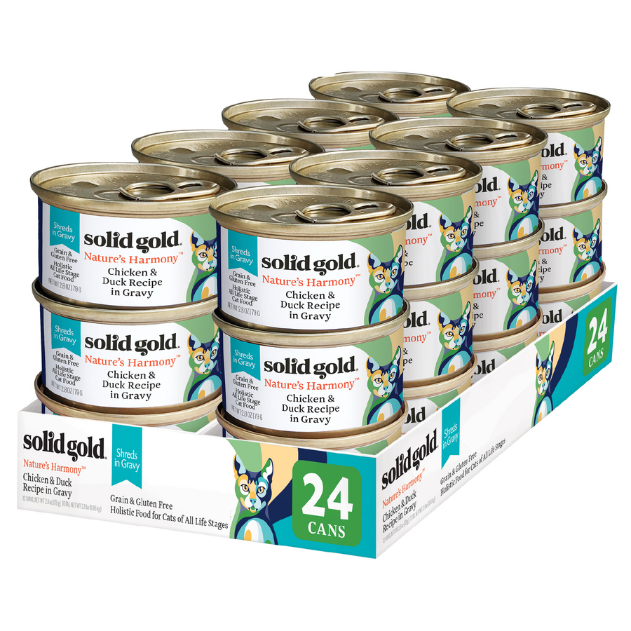 Nature's Harmony™ Chicken & Duck Wet Food for Cats