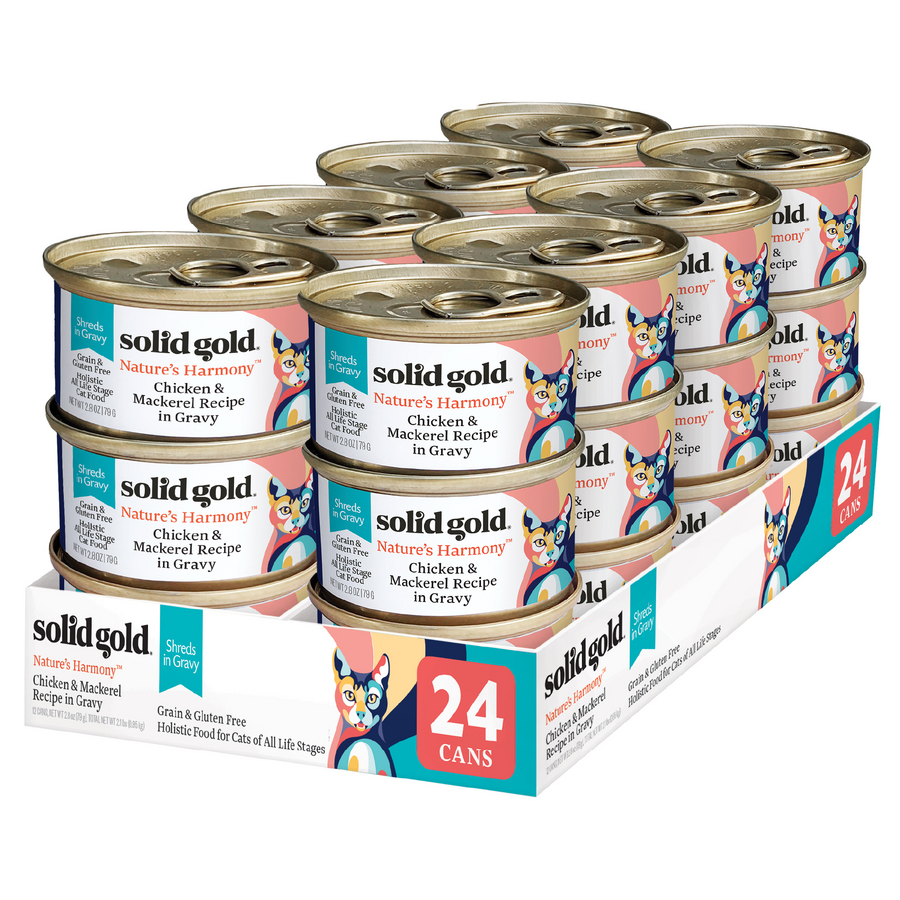Nature's Harmony™ Chicken & Mackerel Wet Food for Cats