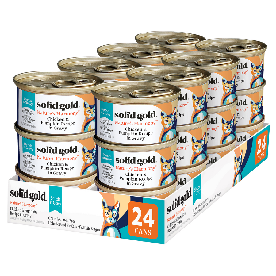 Nature's Harmony™ Chicken & Pumpkin Wet Food for Cats