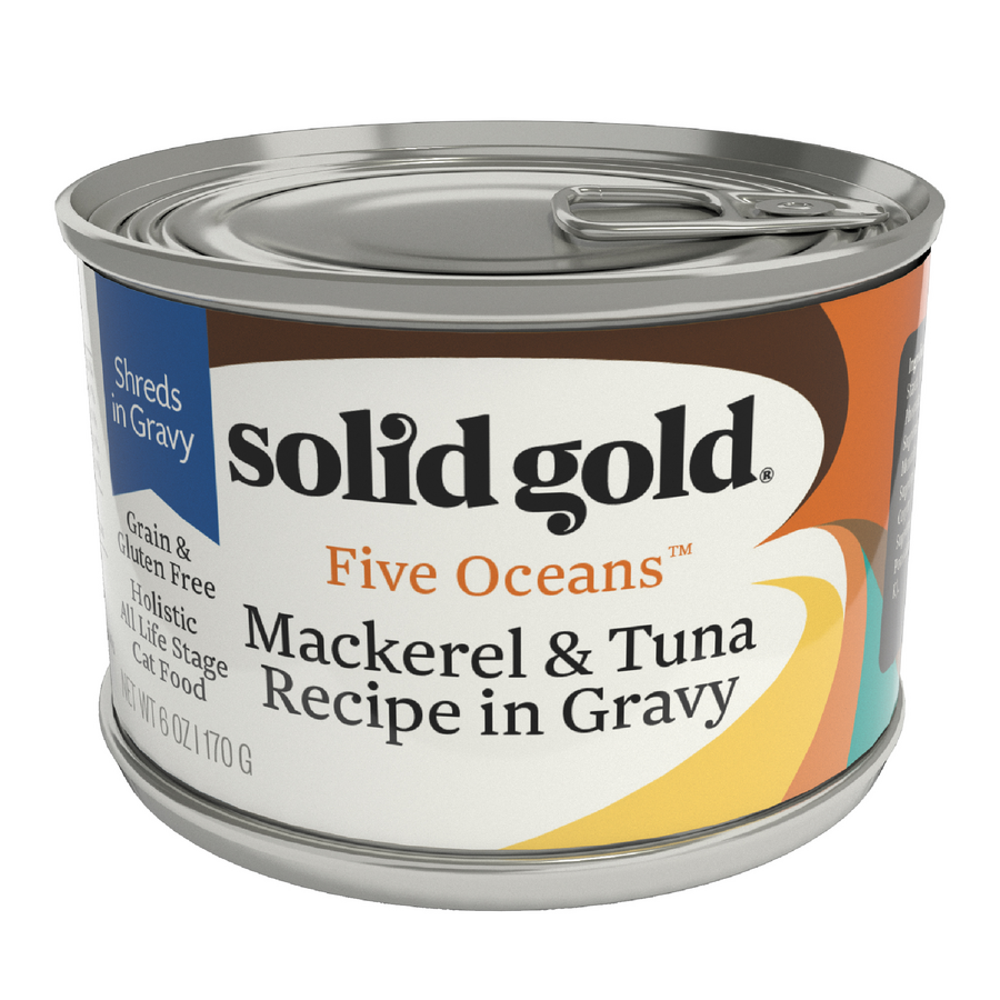 Five Oceans™ Mackerel & Tuna Wet Food for Cats