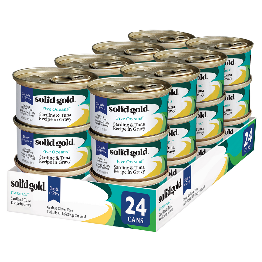 Five Oceans™ Sardine & Tuna Wet Food for Cats