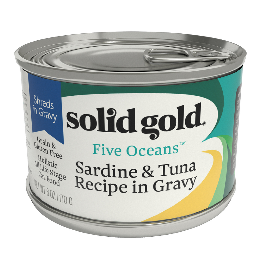 Five Oceans™ Sardine & Tuna Wet Food for Cats