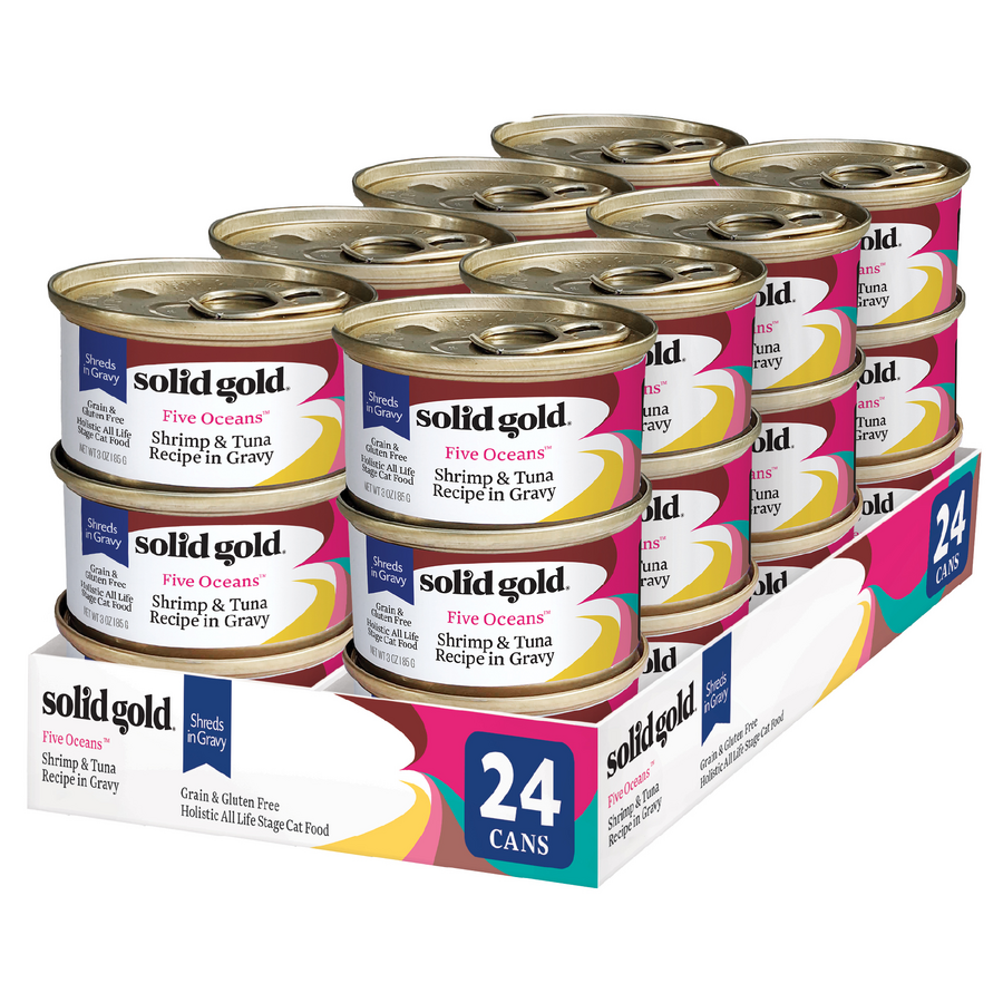 Five Oceans™ Shrimp & Tuna Wet Food for Cats