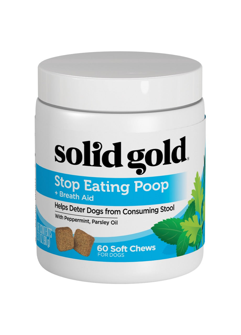 Solid gold stop sales eating poop