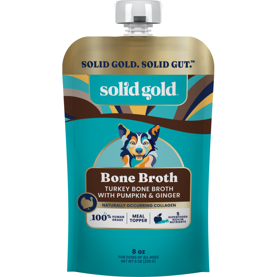 Bone Broth Turkey Topper for Dogs