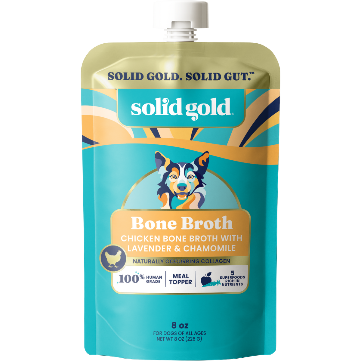Chicken Bone Broth Topper for Better Dog Meals