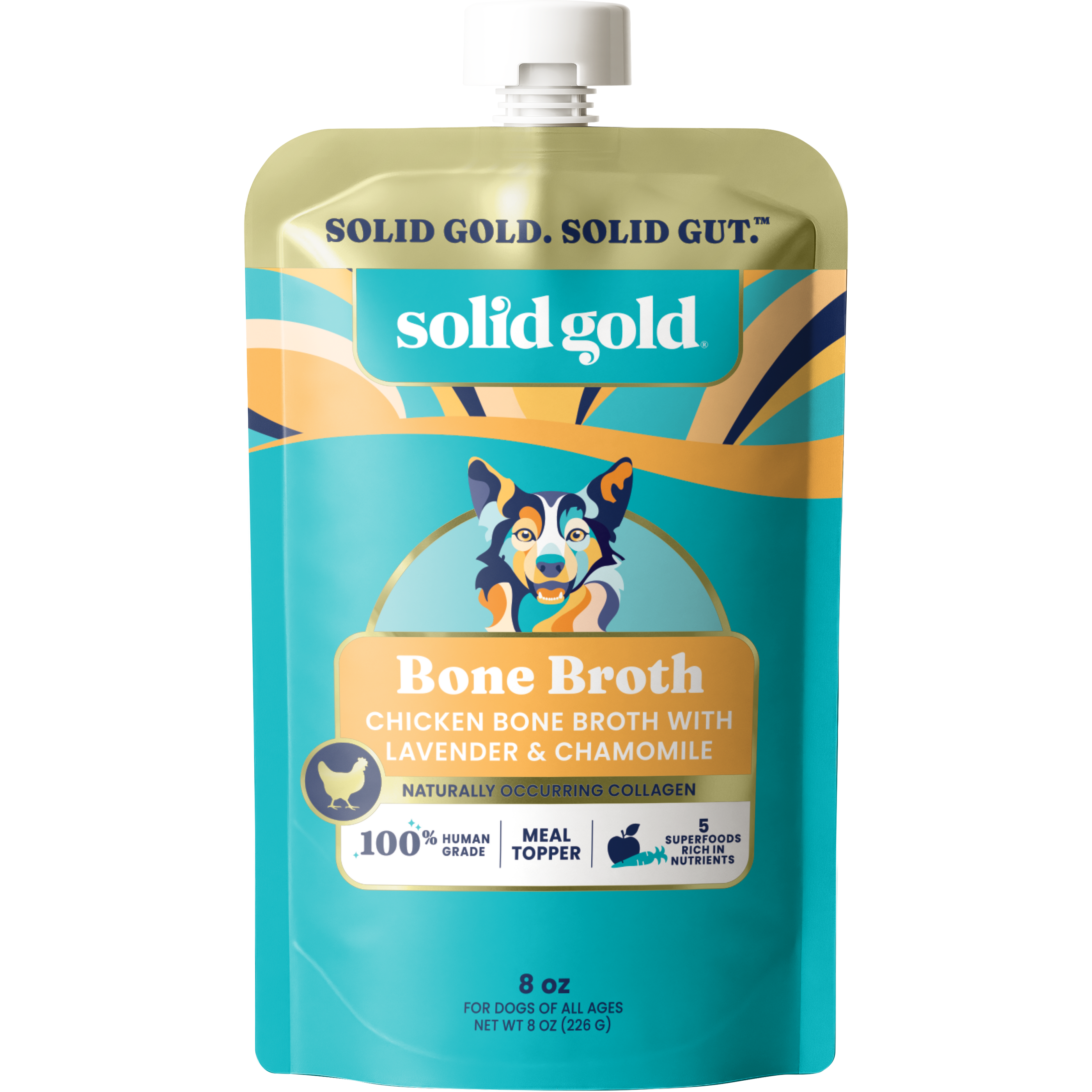 Chicken Bone Broth Topper for Better Dog Meals