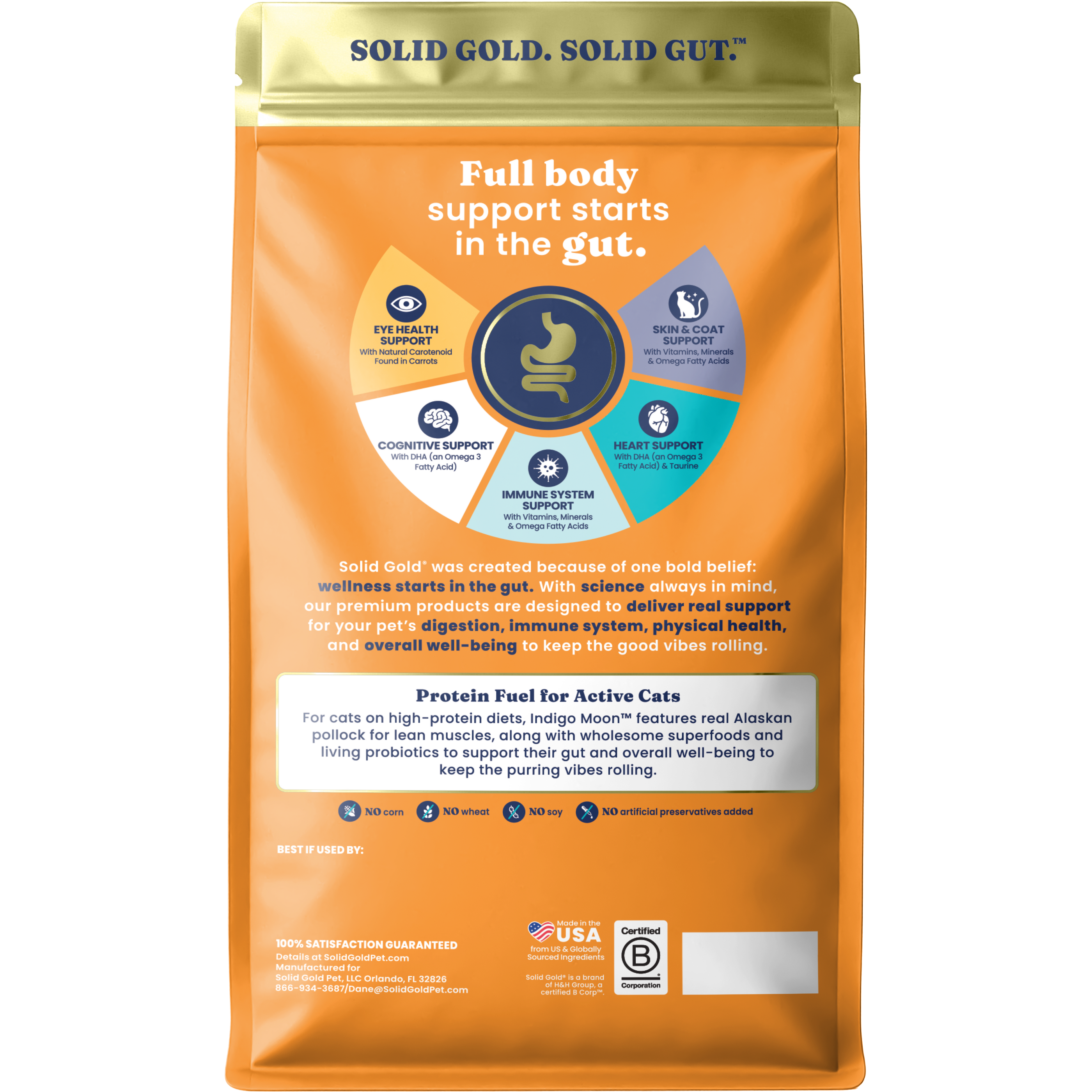Indigo Moon™ Alaskan Pollock Dry Food for Cats