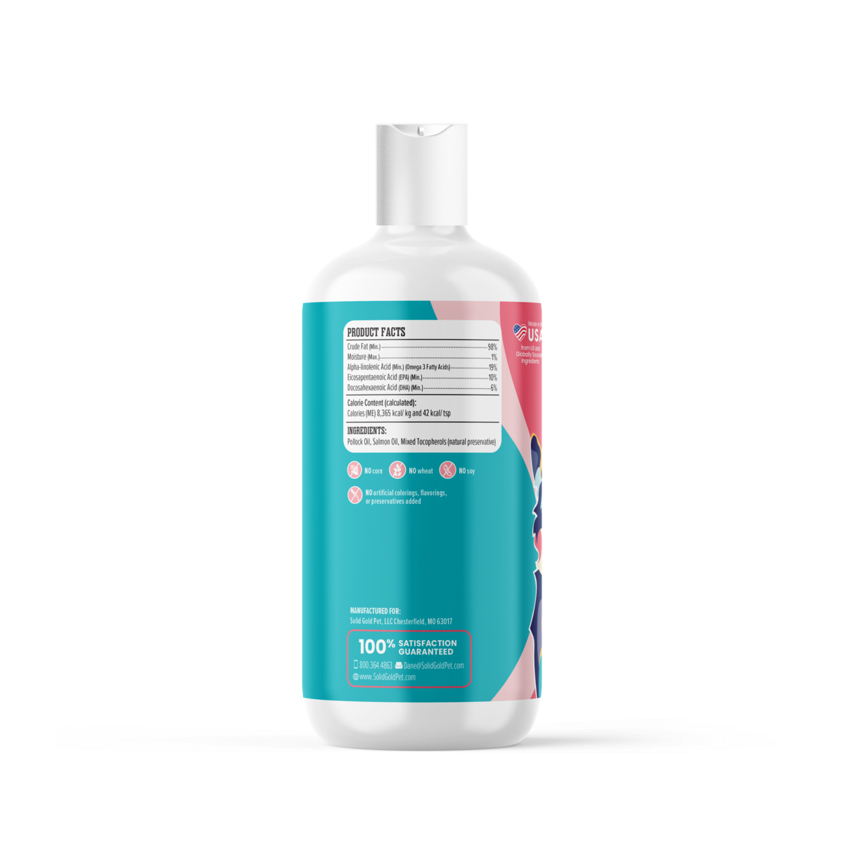 Let's Sea™  Skin & Coat Fish Oil for Dogs & Cats