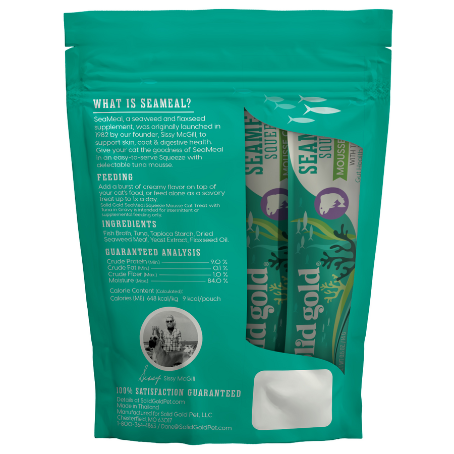 SeaMeal™ Tuna Squeeze Mousse Treat for Cats