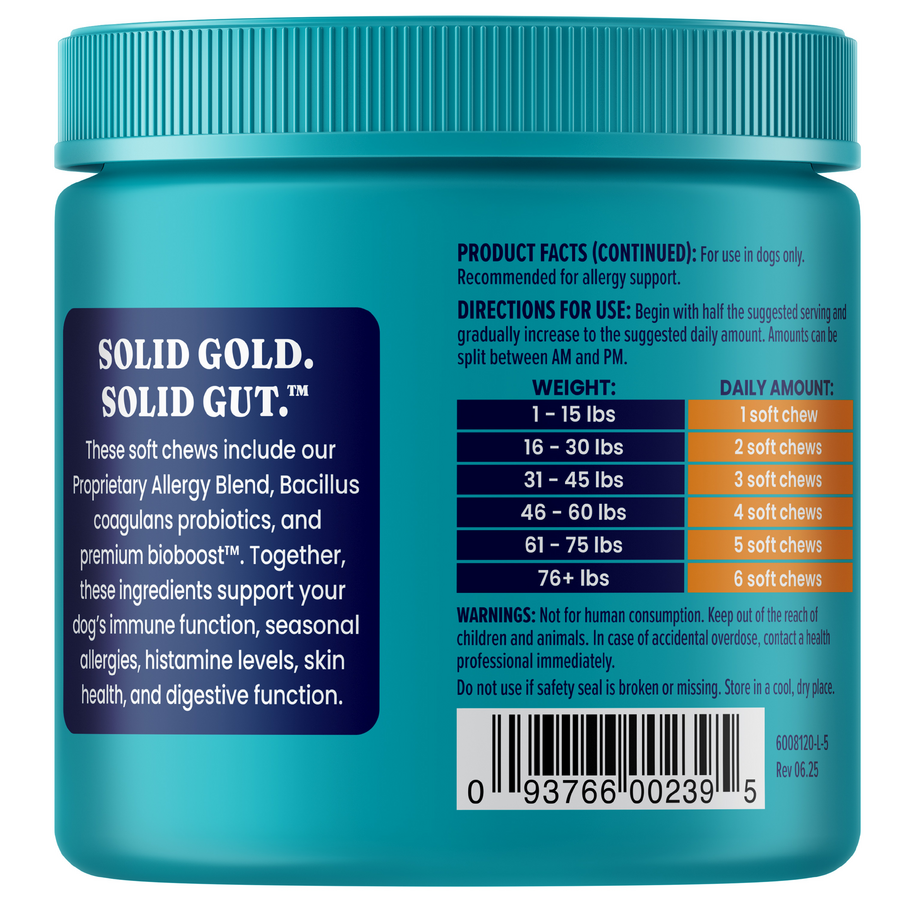 Allergy Support Chews for Dogs