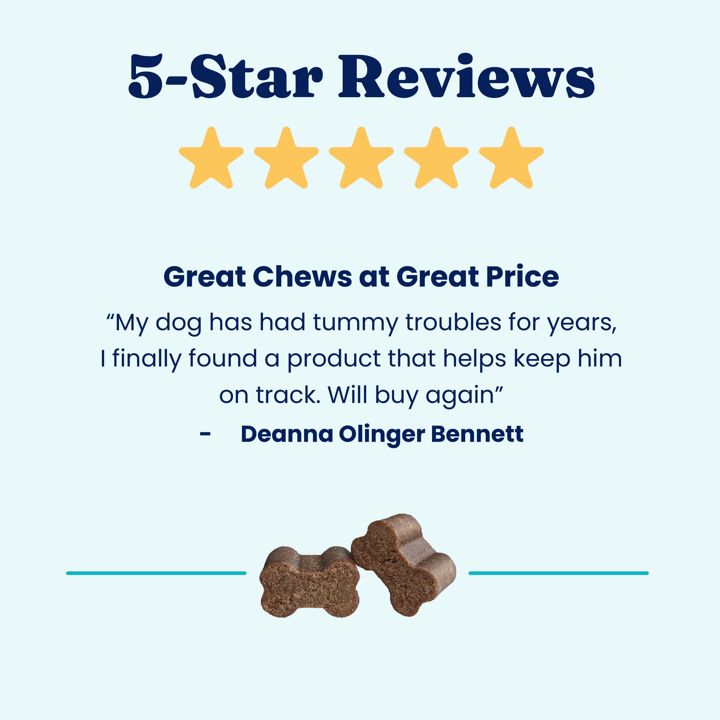 Mellow Belly™ Gut Health Chews for Dogs