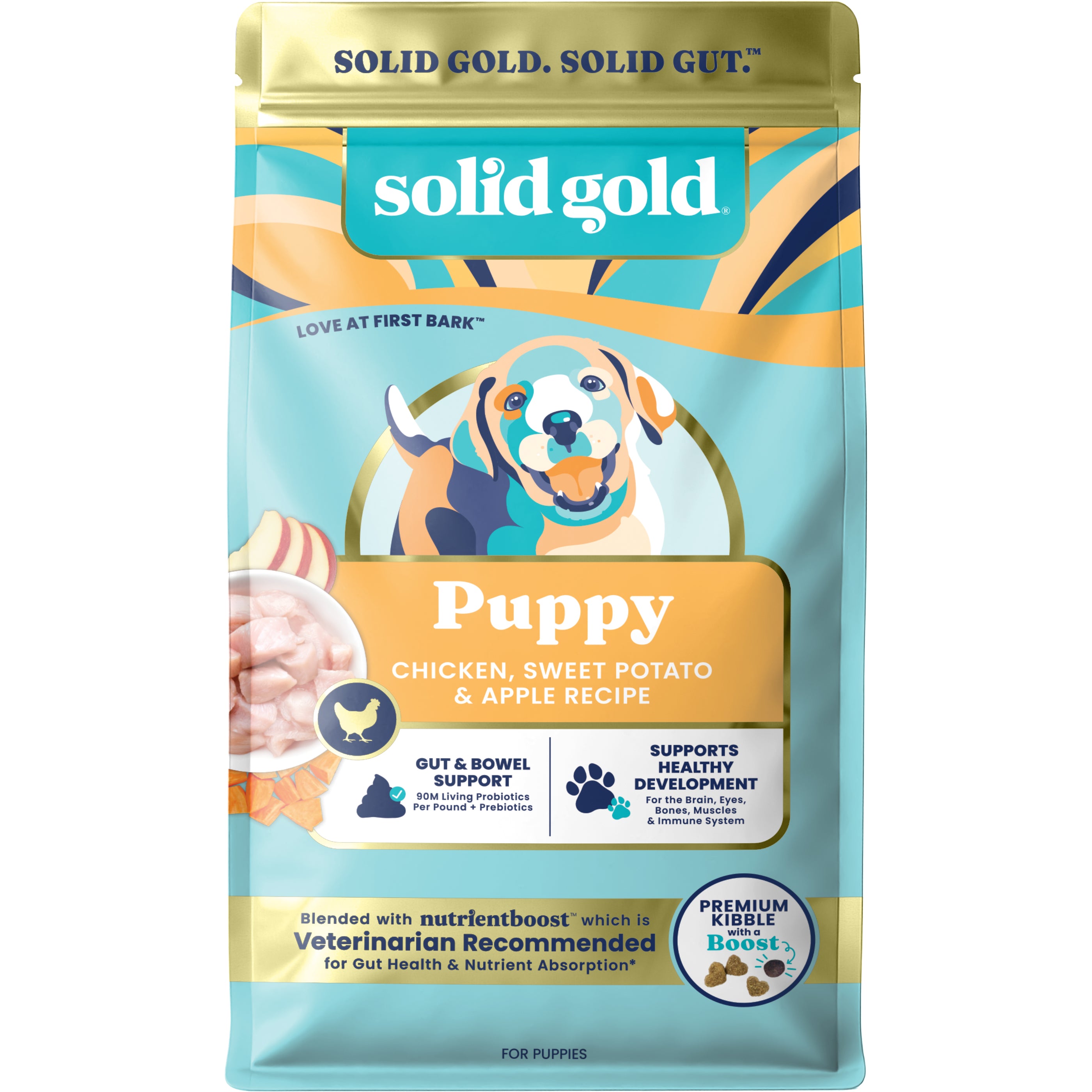 Solid Gold Nutrientboost Love At First Bark Puppy Chicken Dry Dog Food