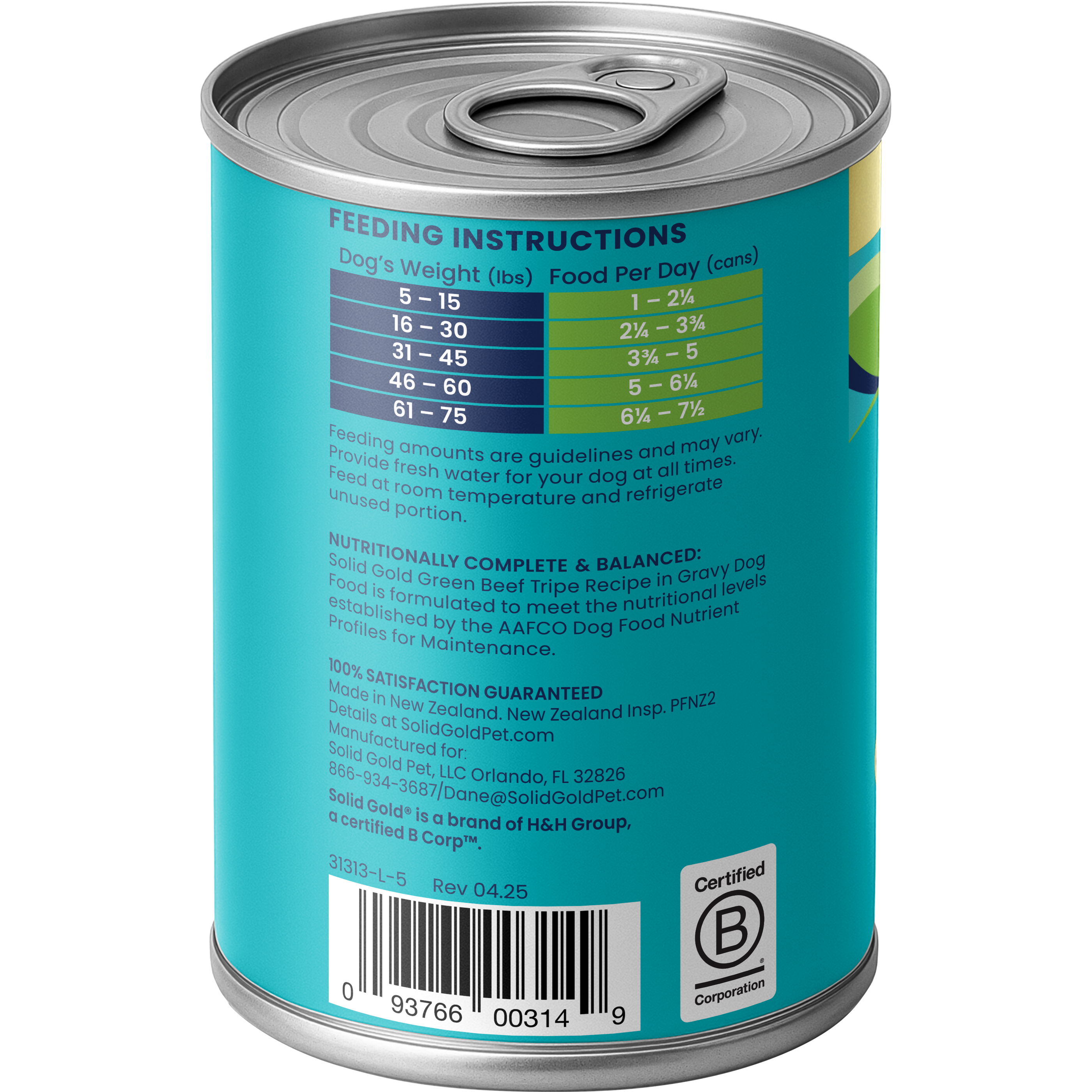 Nutrientboost™ Green Cow™ Sensitive Stomach Wet Food for Adult Dogs