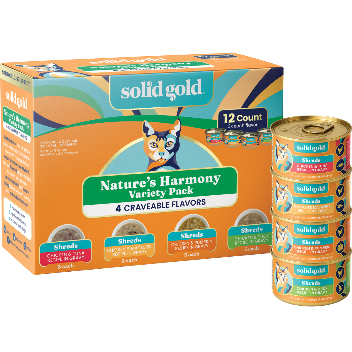 Nature's Harmony™ Wet Food Variety Pack for Cats