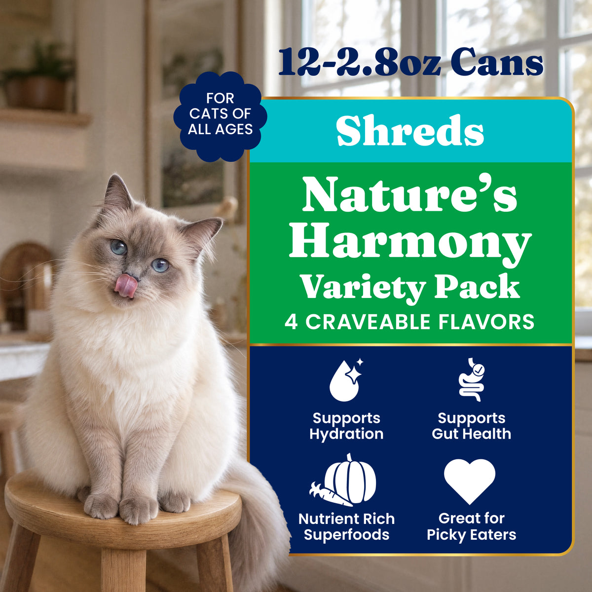 Nature's Harmony™ Wet Food Variety Pack for Cats