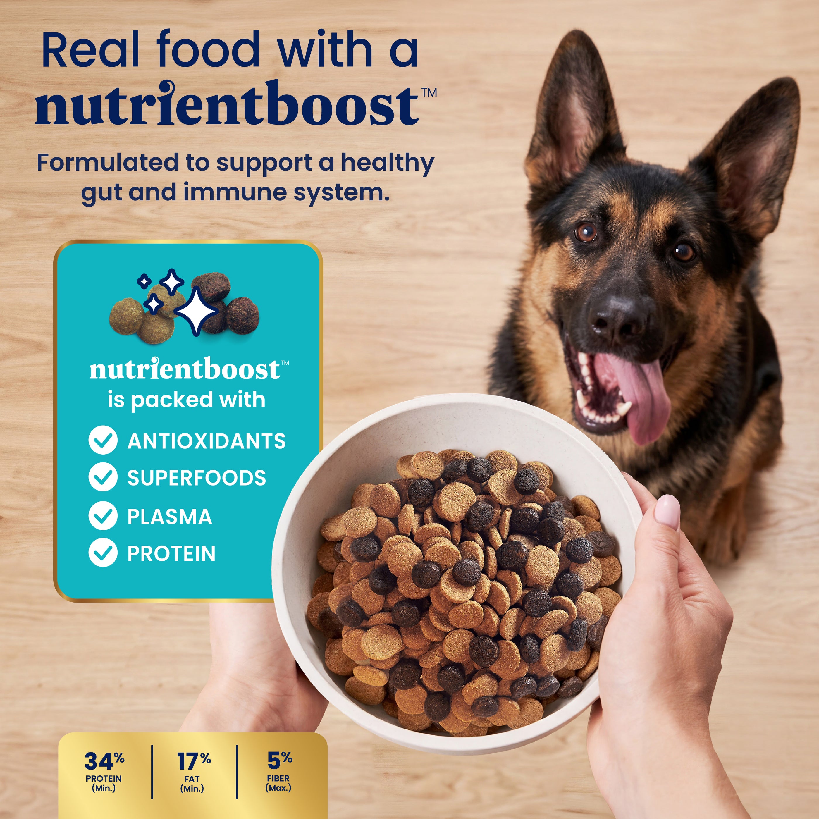 Nutrientboost™ Barking at the Moon™ Performance Beef Dry Dog Food