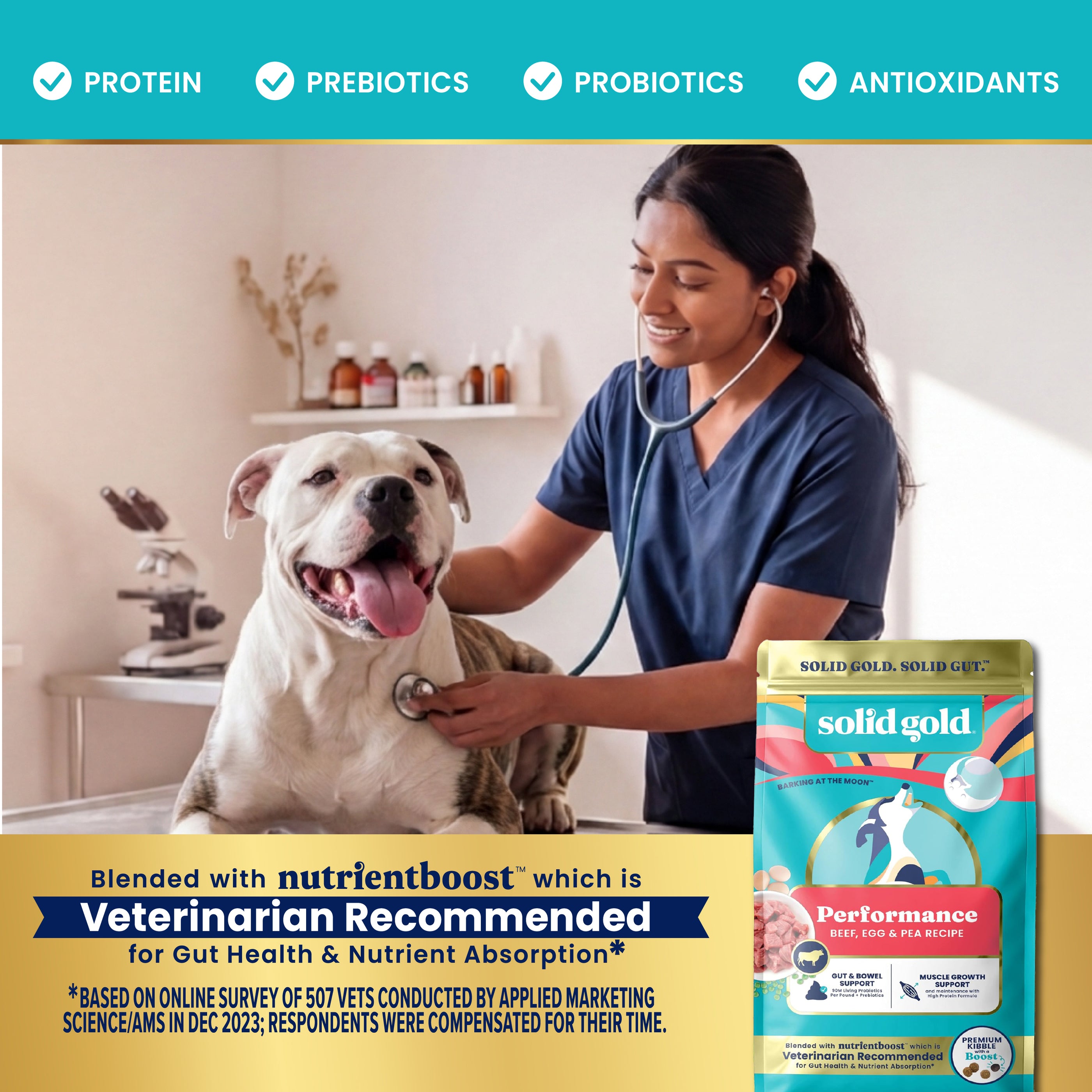 Nutrientboost™ Barking at the Moon™ Performance Beef Dry Dog Food