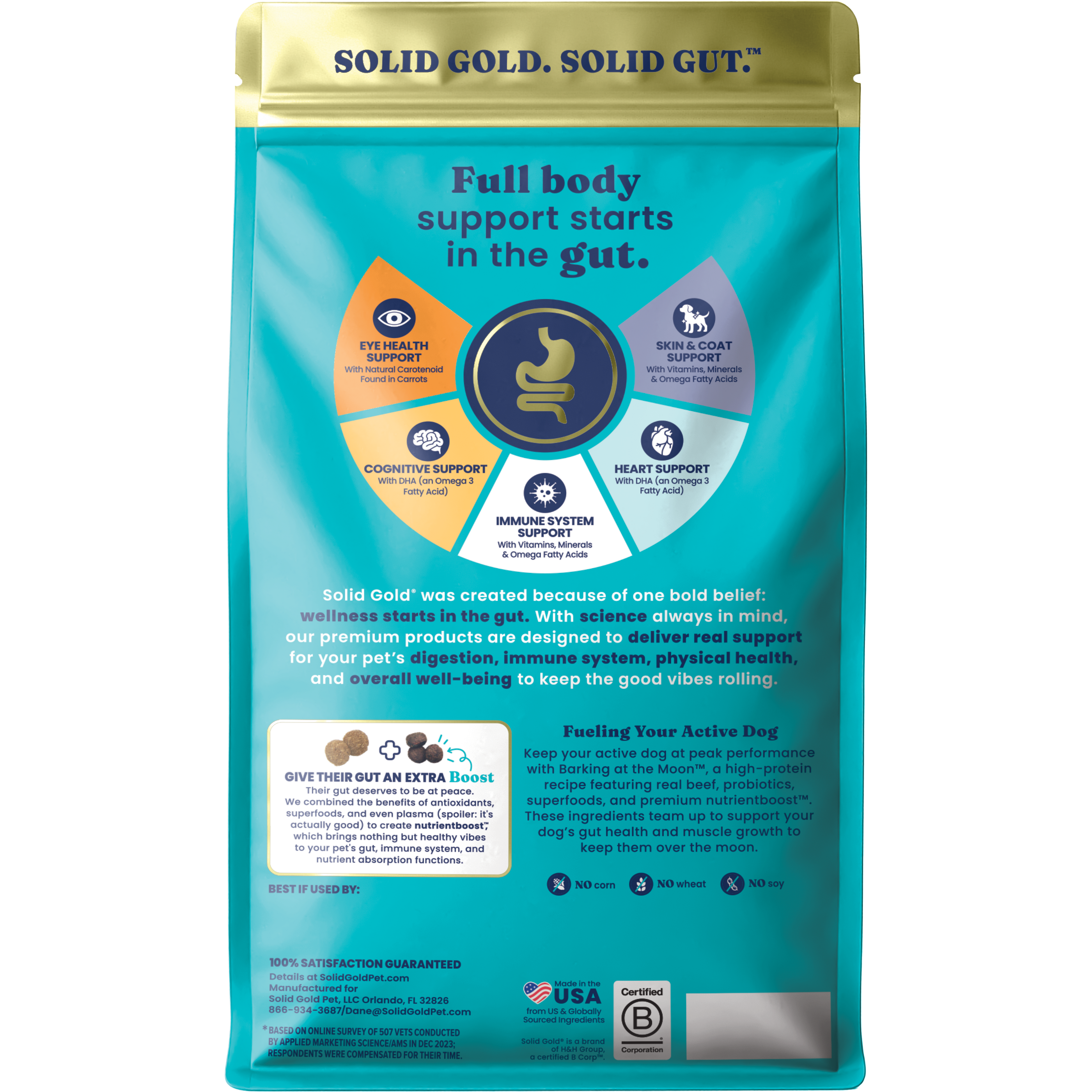 Nutrientboost™ Barking at the Moon™ Performance Beef Dry Dog Food