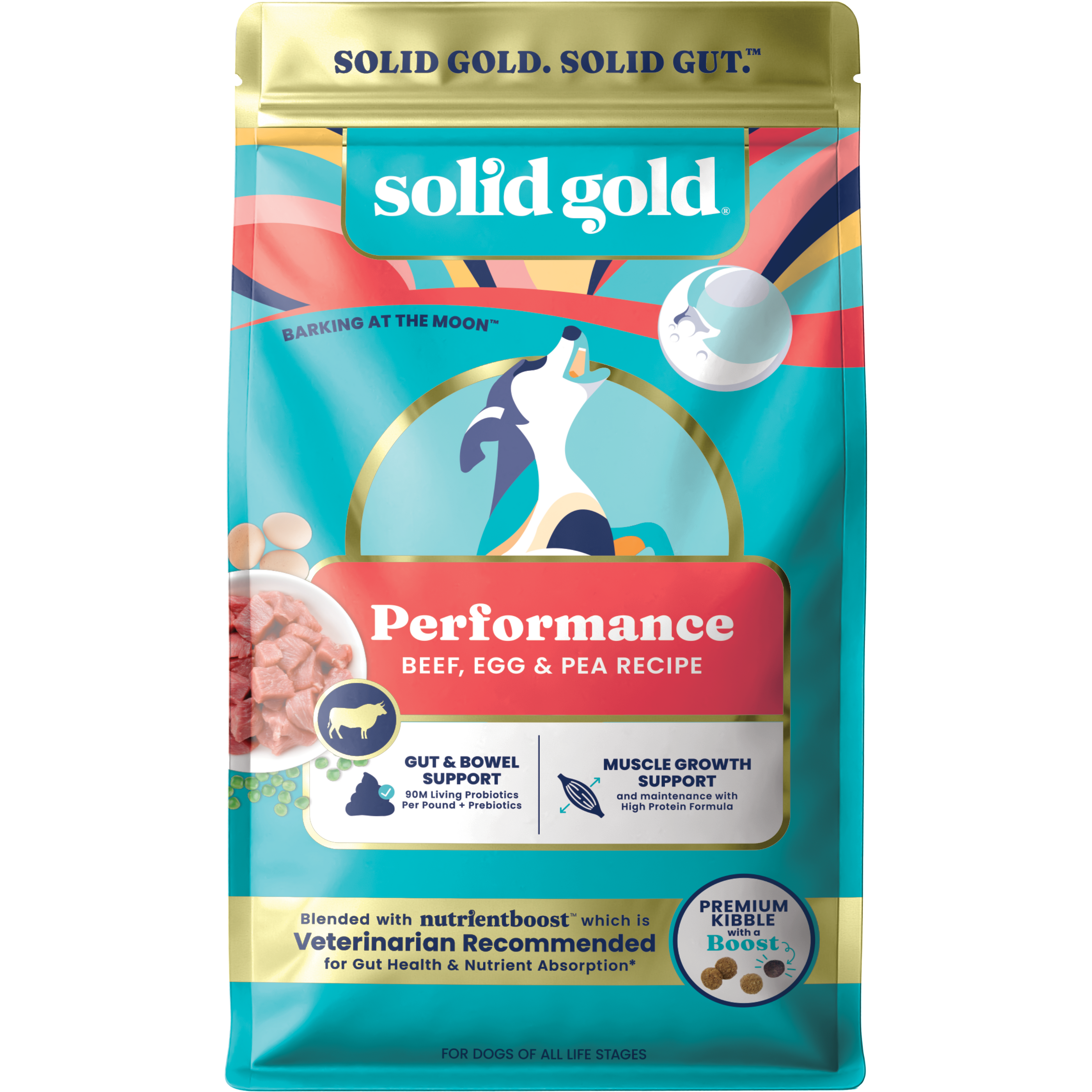 Nutrientboost™ Barking at the Moon™ Performance Beef Dry Dog Food