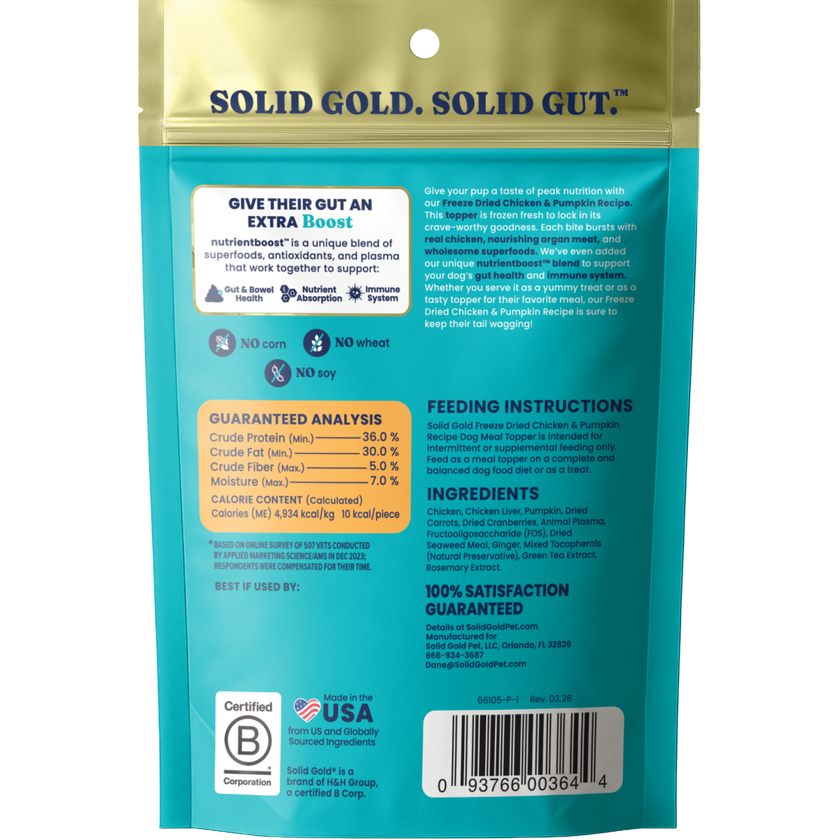 Nutrientboost™ Chicken Freeze Dried Topper