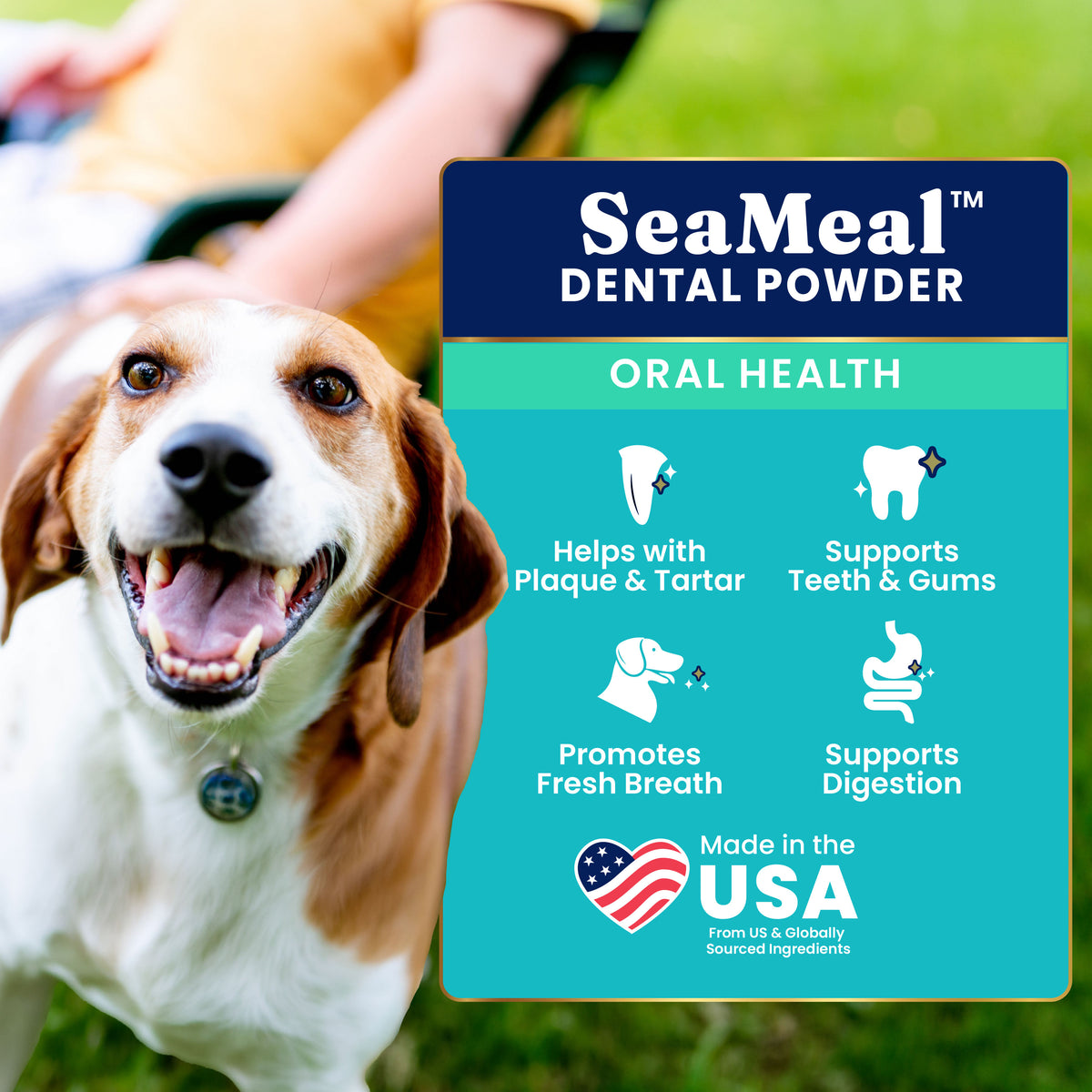 SeaMeal Dental Powder for Dogs