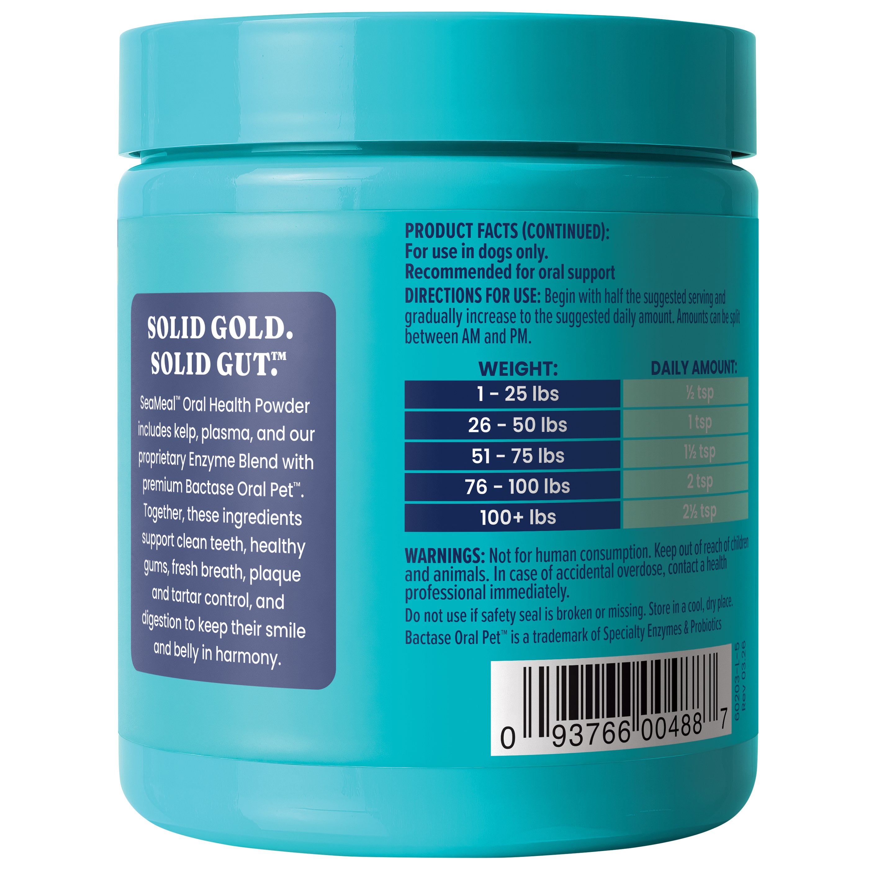 SeaMeal Dental Powder for Dogs
