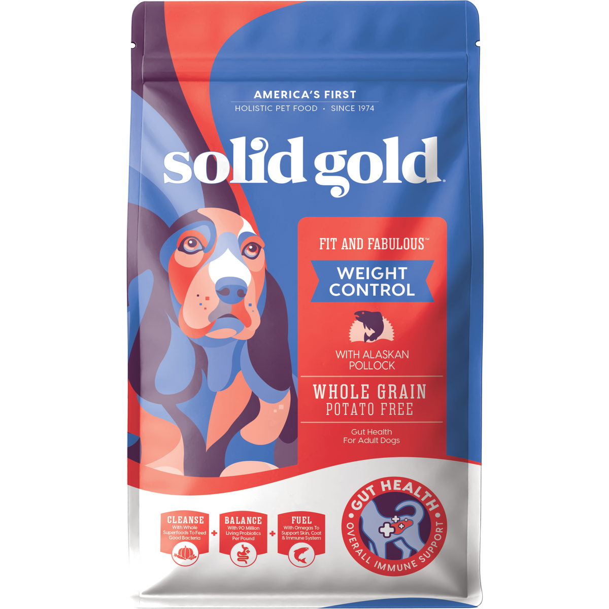 Fit and Fabulous™ Alaskan Pollock Dry Food for Adult Dogs